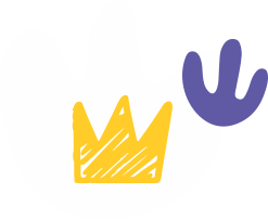 A yellow crown beside a purple blob, the Funte icon for the Premium package.