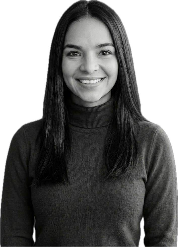 Laura, who runs Funte's projects and every client conversation.